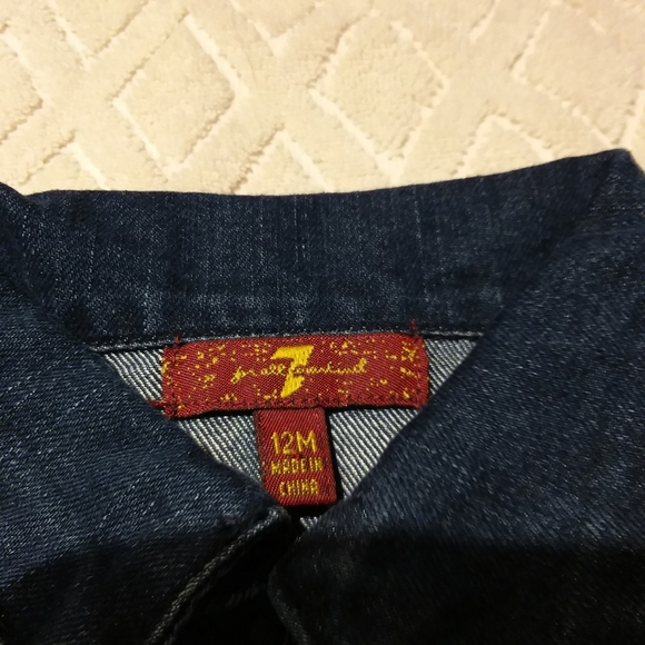7 for all Mankind denim jacket - Picture 2 of 5